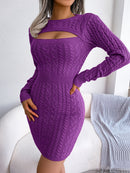 LuxeRib Keyhole Dress