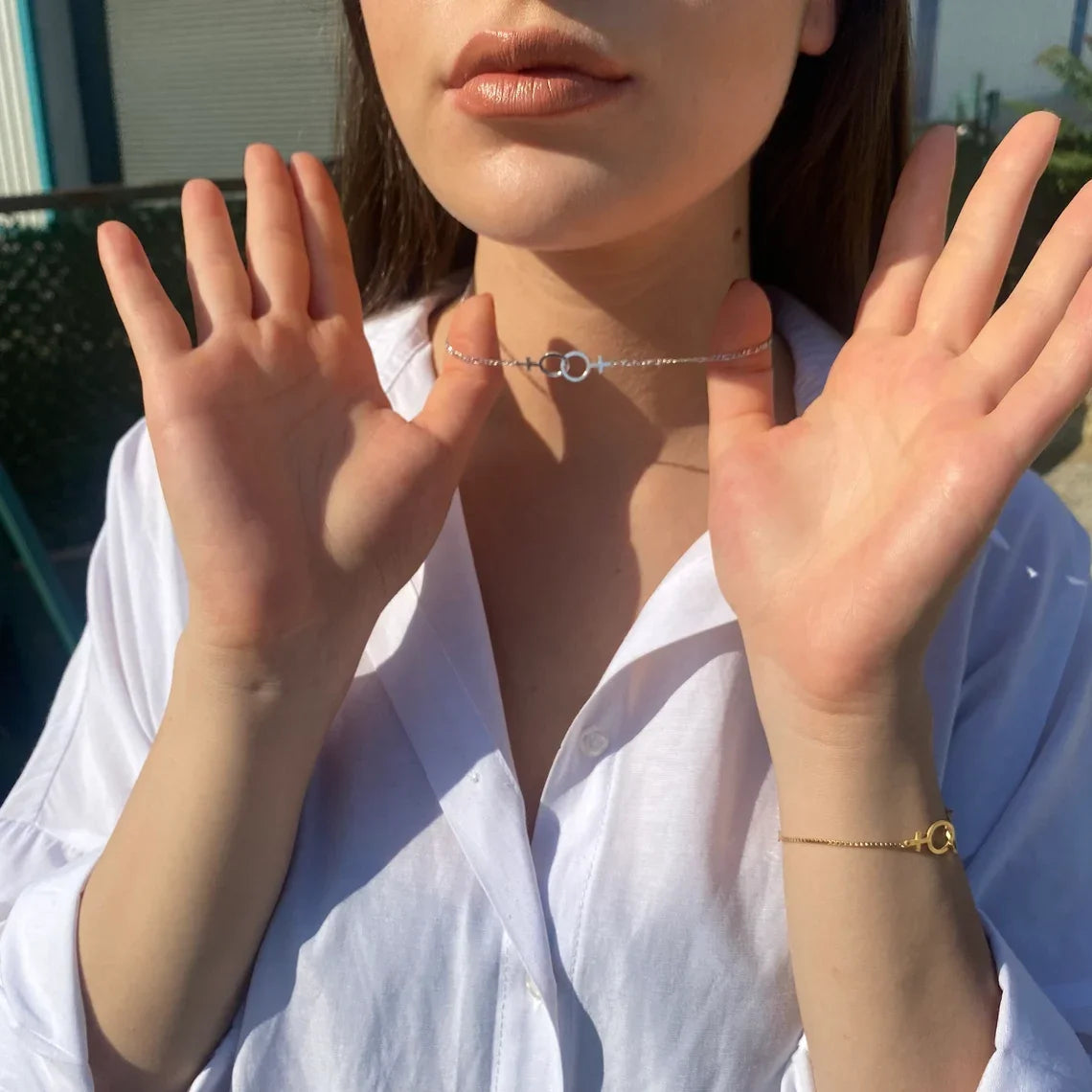 Double Venus Figaro Necklace