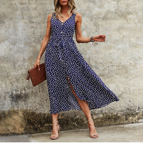 Floral Bandage Summer Dress