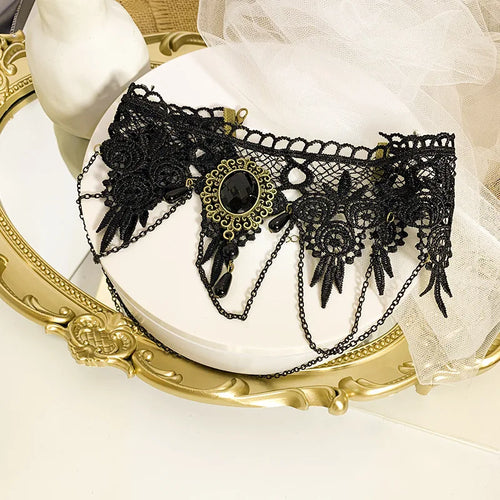 Elegant Rhinestone Choker Necklace