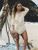 Crochet Hollow Beach Dress