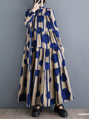 Polka Dot Lantern Dress