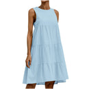 Summer Cotton Swing Dress