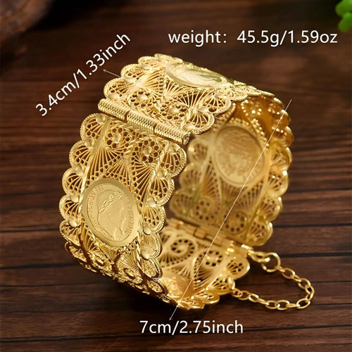 Gold Arabian Bracelet