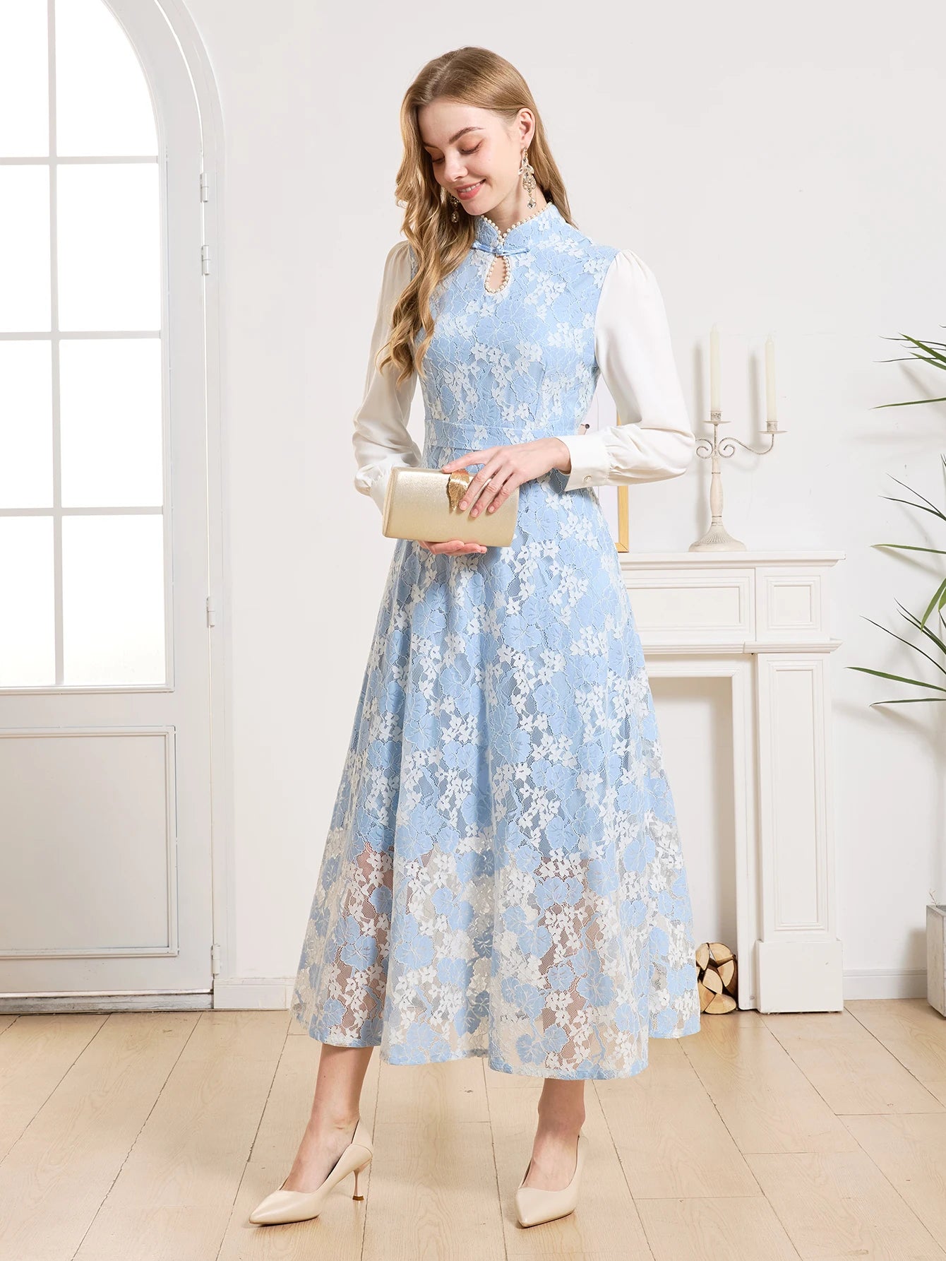 Elegant Lace Party Dress