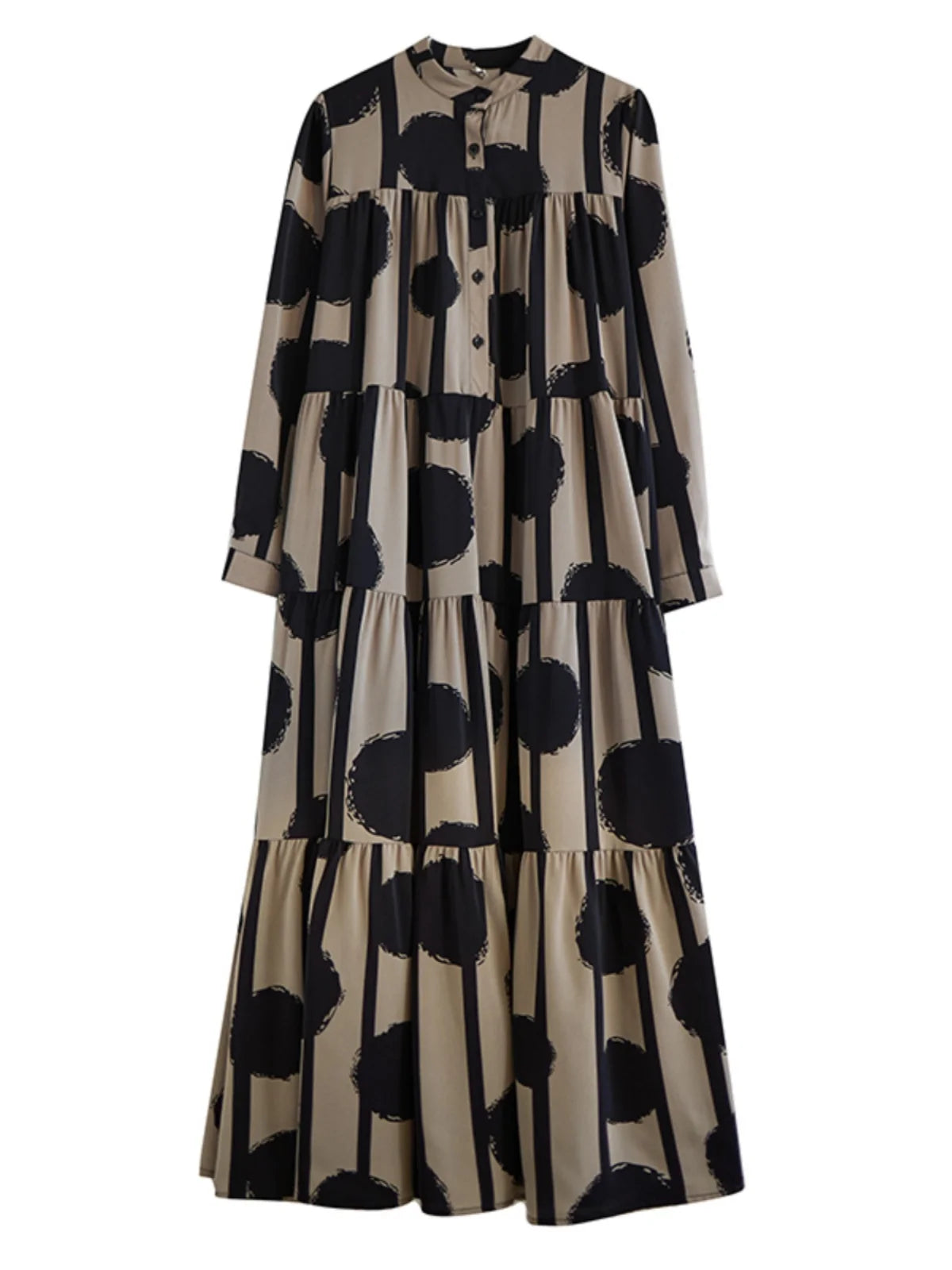 Polka Dot Lantern Dress