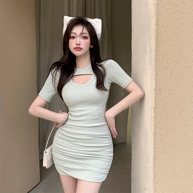 Korean Bodycon Mini Dress