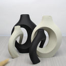 Bohemian Dry Vases Set of Hug Dry Vase Home Décor Office Entryway Ornaments Short Eye Catching Figurines Miniatures