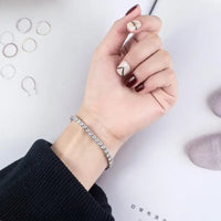 S925 Silver Charm Bracelet