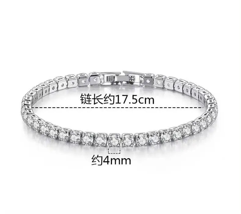 S925 Silver Charm Bracelet
