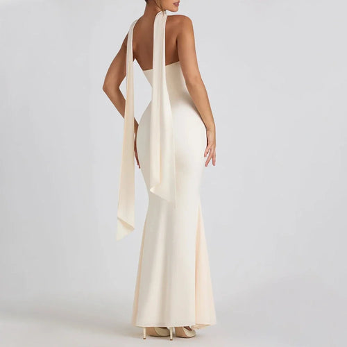Ivory Bloom Strapless Dress