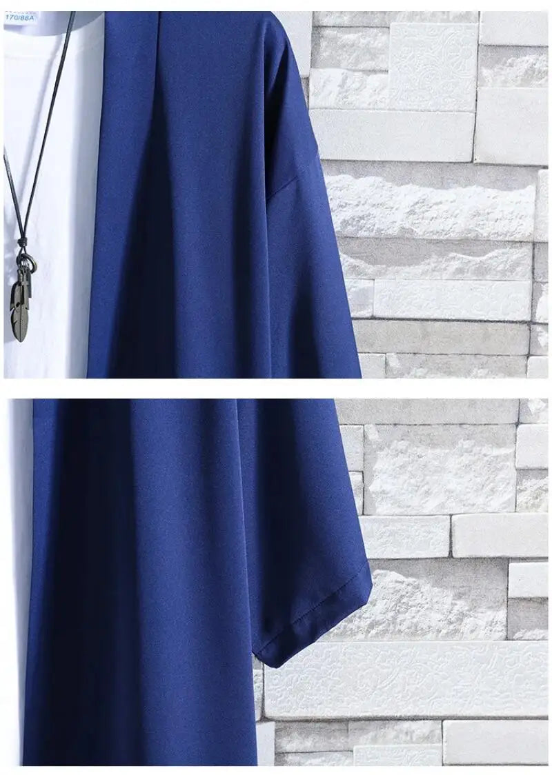 Men’s Kimono Cardigan Shirt