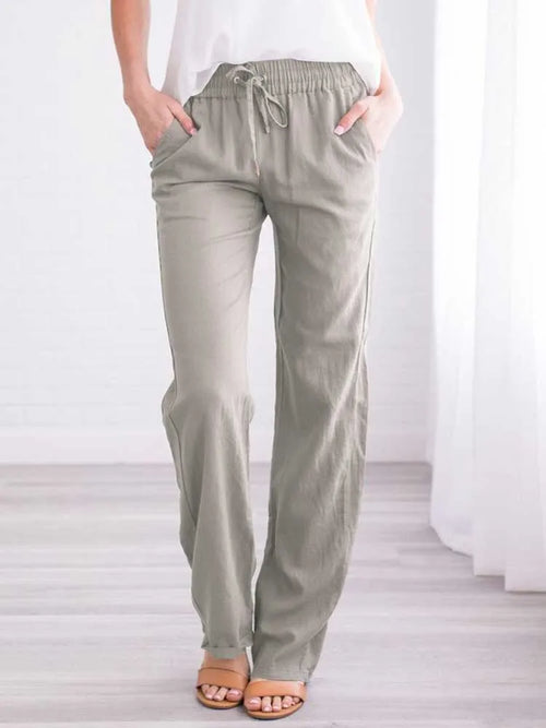 GlideGlam DrawWide Pants