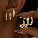 Claw Stud Earrings