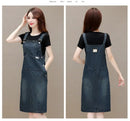 Plus Size Denim Dress