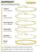 Gold Stackable Bracelets