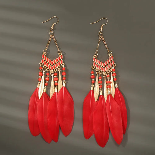 Flower Enamel Earrings
