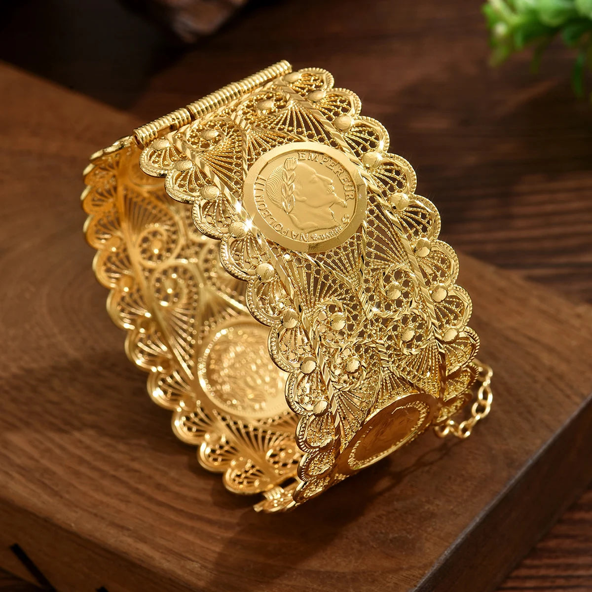Gold Arabian Bracelet