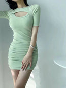 Korean Bodycon Mini Dress