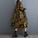 Embroidered A-Line Dress
