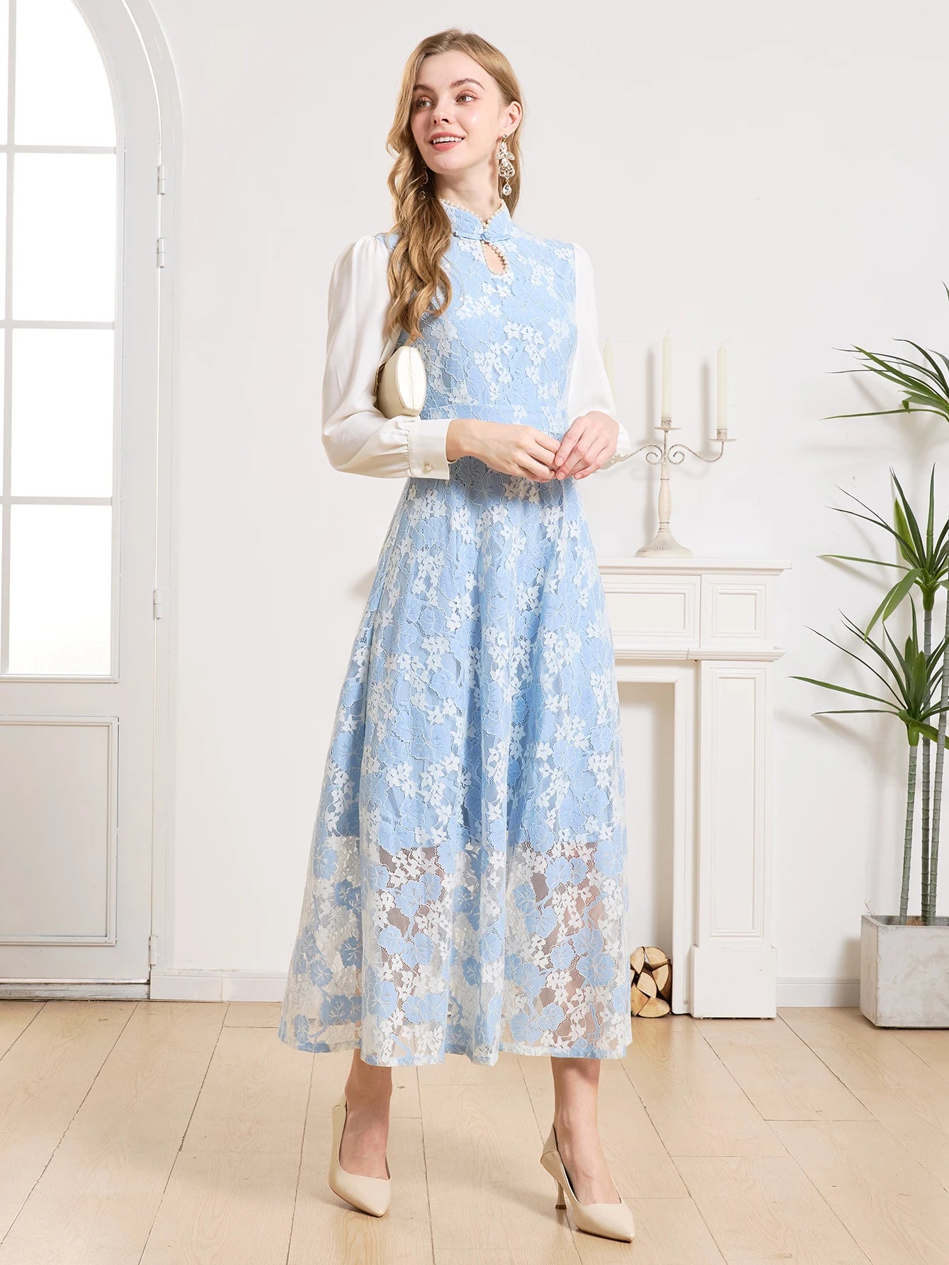 Elegant Lace Party Dress
