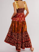 Boho Smocked Summer Dress
