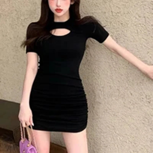 Korean Bodycon Mini Dress