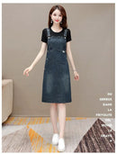 Plus Size Denim Dress