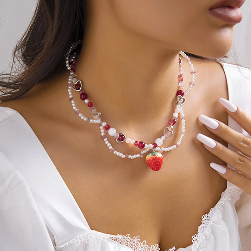 Lolita Lace Pearl Necklace