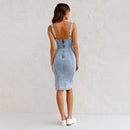 DenimDare Devil Dress