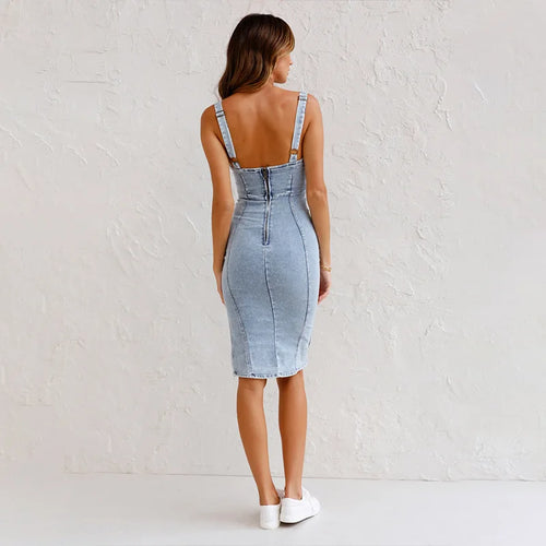 DenimDare Devil Dress