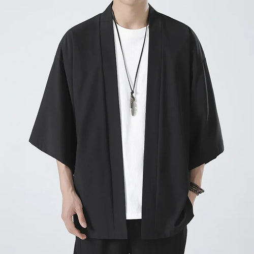 Men’s Kimono Cardigan Shirt