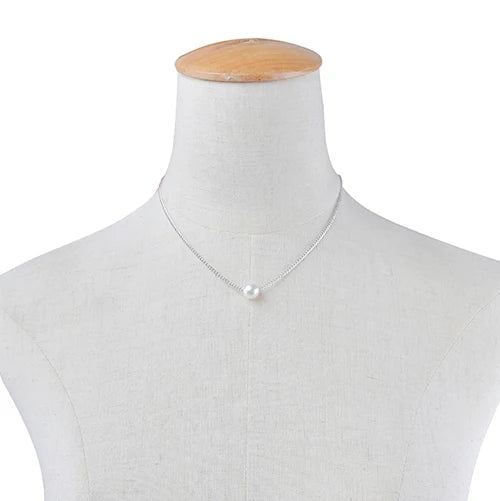 Irregular Pearl Choker Necklace
