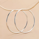 Sterling Silver Hoop Earrings