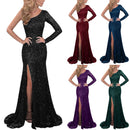 One-Shoulder Sequin Dress