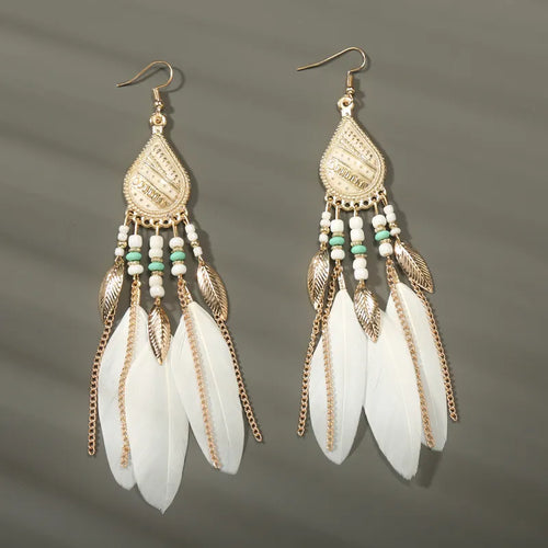 Flower Enamel Earrings