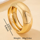 Wide Simple Fashion Bracelet