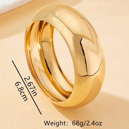 Wide Simple Fashion Bracelet