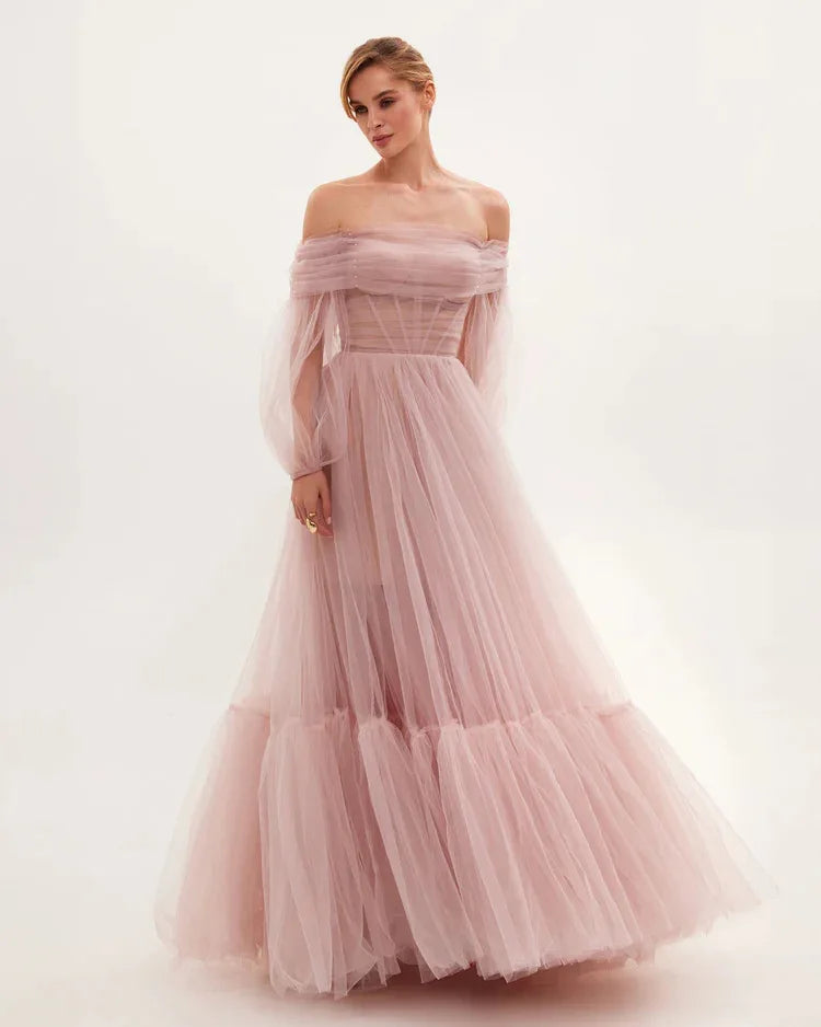 Flounced Edge Spring Dress