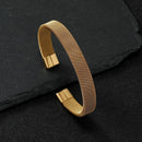 Stainless Steel Cuff Bracelet