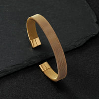 Stainless Steel Cuff Bracelet