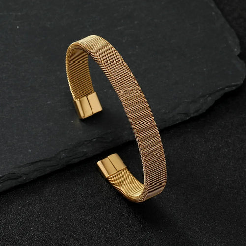 Stainless Steel Cuff Bracelet
