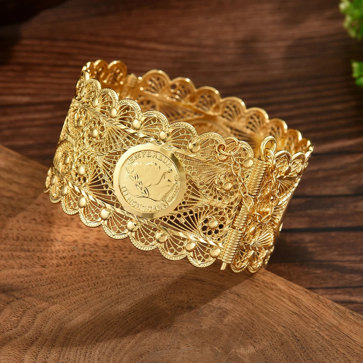 Gold Arabian Bracelet