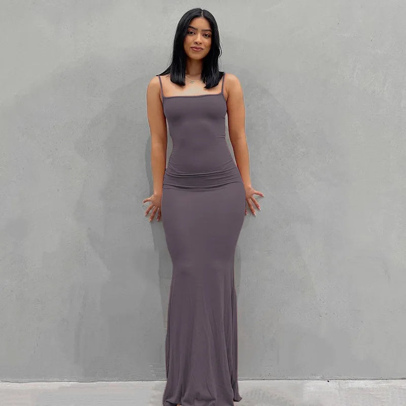 Midnight Mirage Maxi Dress