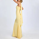 Ivory Bloom Strapless Dress