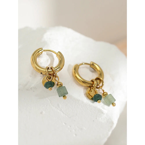 Steel Hoop Earrings