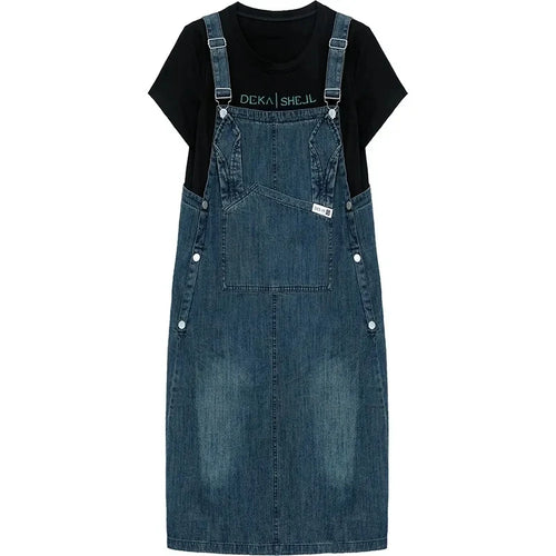 Plus Size Denim Dress