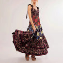 Boho Smocked Summer Dress