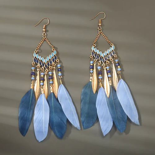 Flower Enamel Earrings