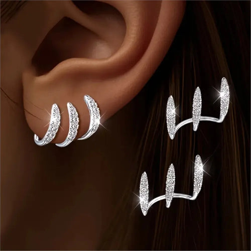 Claw Stud Earrings